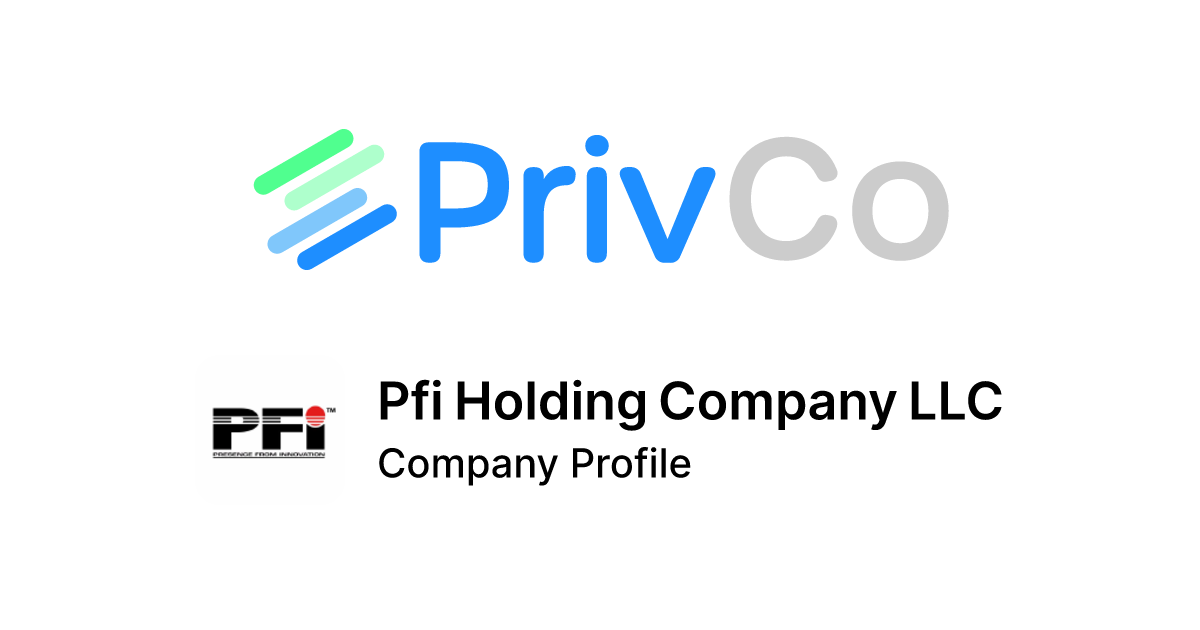 Pfi Holding Company LLC Company Profile: Financials, Valuation, and Growth