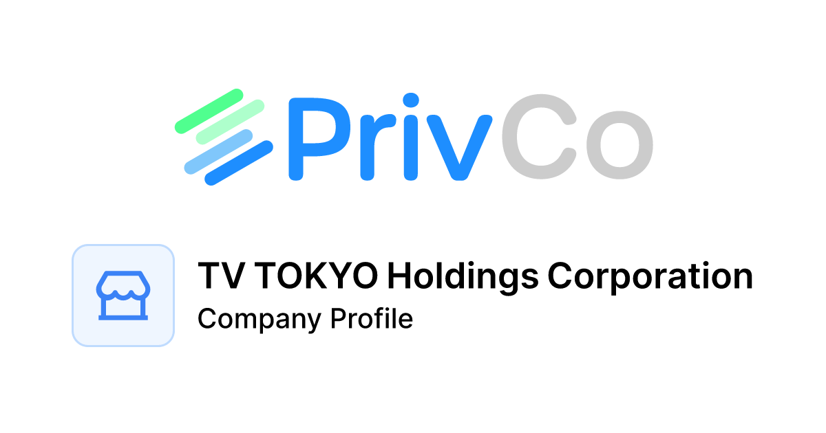 TV Tokyo - Companies 