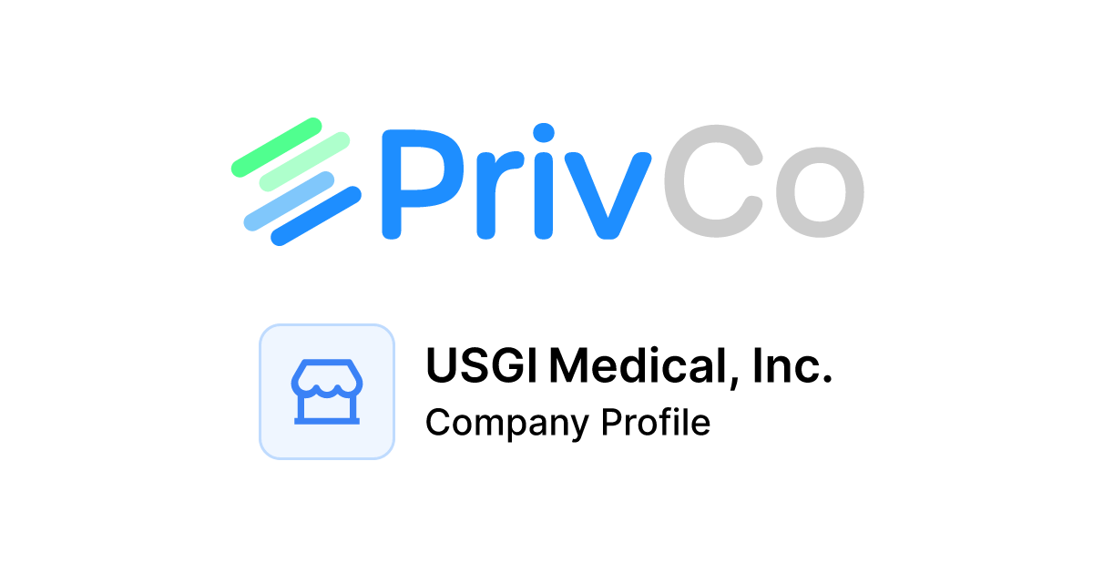 USGI Medical Company Profile: Valuation, Funding & Investors